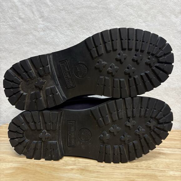 Timberland 6 In. Premium Boots Velvet Navy Nubuck Women’s Size 7 Blue TB0A1KC5 - Picture 13 of 16